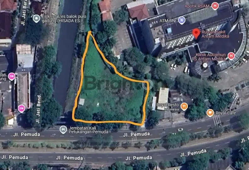 Tanah Luas 1000 Meter Lokasi Strategis Pulo Gadung
