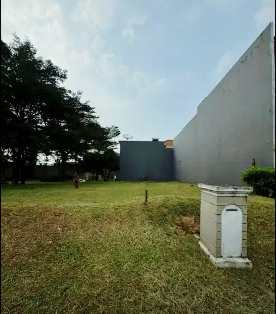 Kavling Hoek Posisi Bagus Cluster Tiara Summarecon Gading Serpong