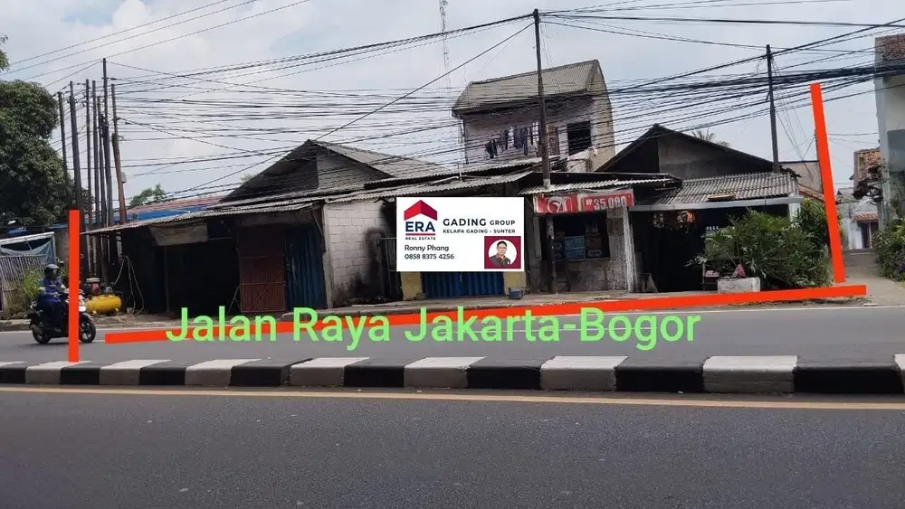 Tanah Raya Bogor Cibinong 500 m2 Dijual Cepat