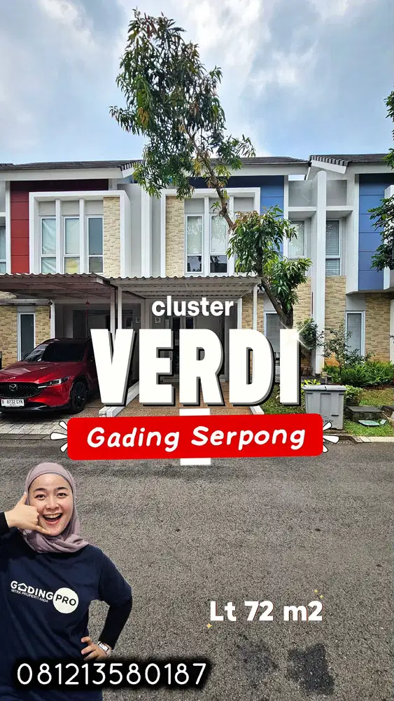 Turun harga rumah siap huni Furnished  ala japan di gading serpong