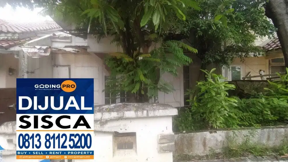 Dijual Rumah Tua Hitung Tanah Saja Di Lippo Karawaci, Taman Bromo