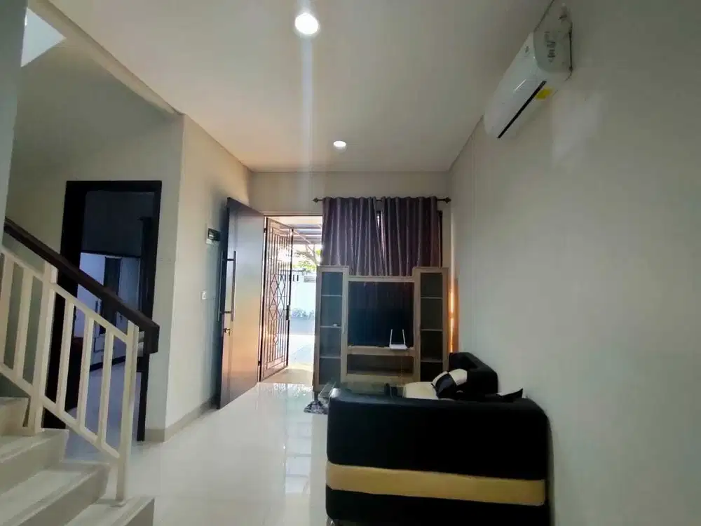 Rumah 2lt 6x15 90m Type 3KT di Cluster Mississippi JGC Cakung