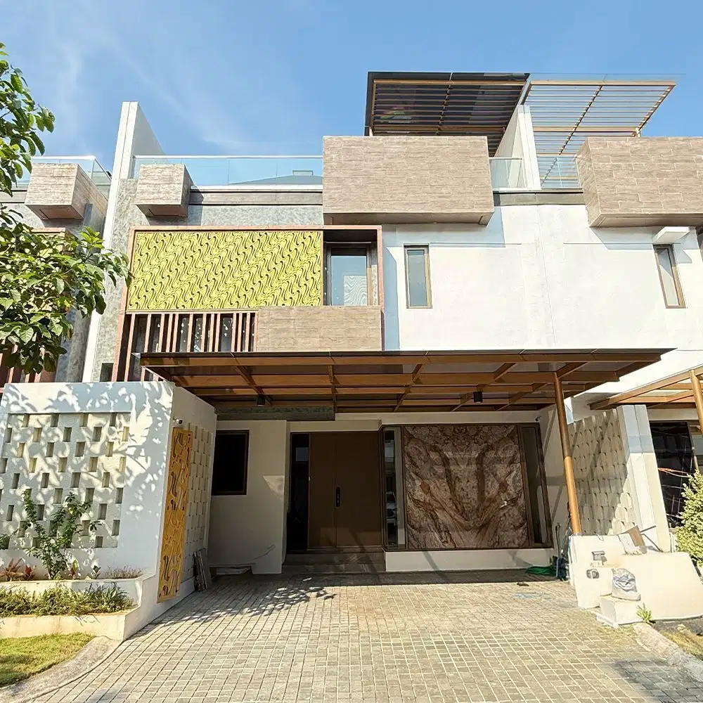 Rumah 3 Lantai Heritage Residence Puri 11 Akses tol Langsung