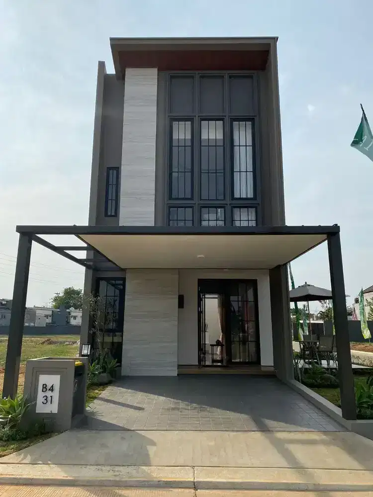 Rumah 2 lantai DP 5jt all in cicilan mulai 4jt nempel BSD
