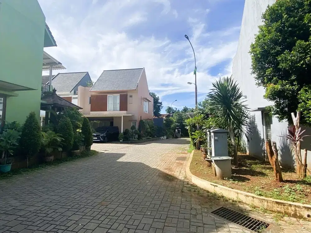 Rumah cluster area graha raya bintaro siap huni