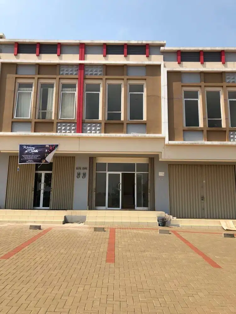 Ruko Strategis 2,5 Lantai Serpong Natura City Depan Jalan Raya