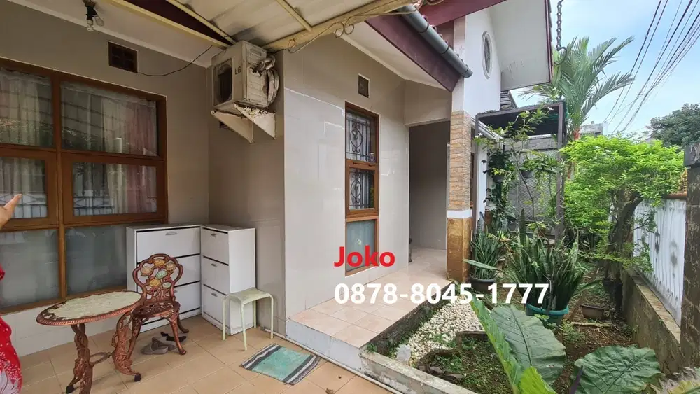 Rumah Asri di Komplek DKI, Ciganjur, Jagakarsa, Jakarta Selatan