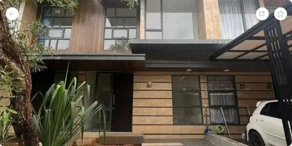 Rumah 2 lantai siap huni 3 kamar tidur di cluster Agate Golden Stone
