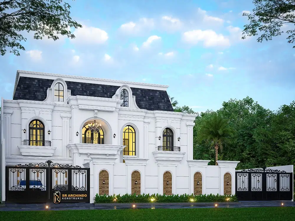 Dijual Rumah American Classic Private Pool Jati Padang Jaksel