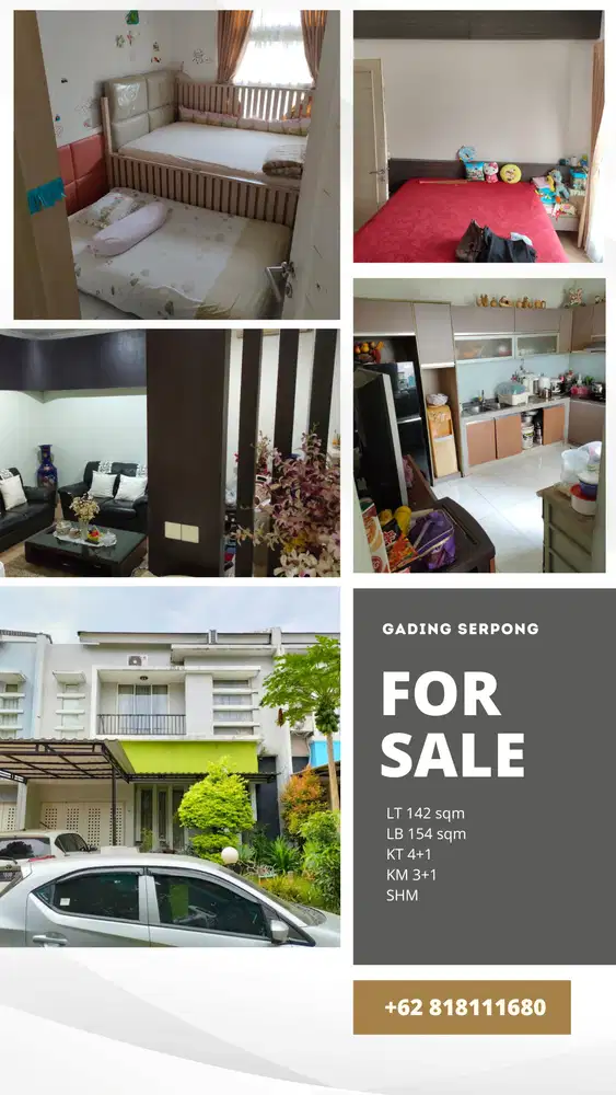 RUMAH ternurah CLUSTER TOPAZ - Pondok hijau golf - Gading serpong