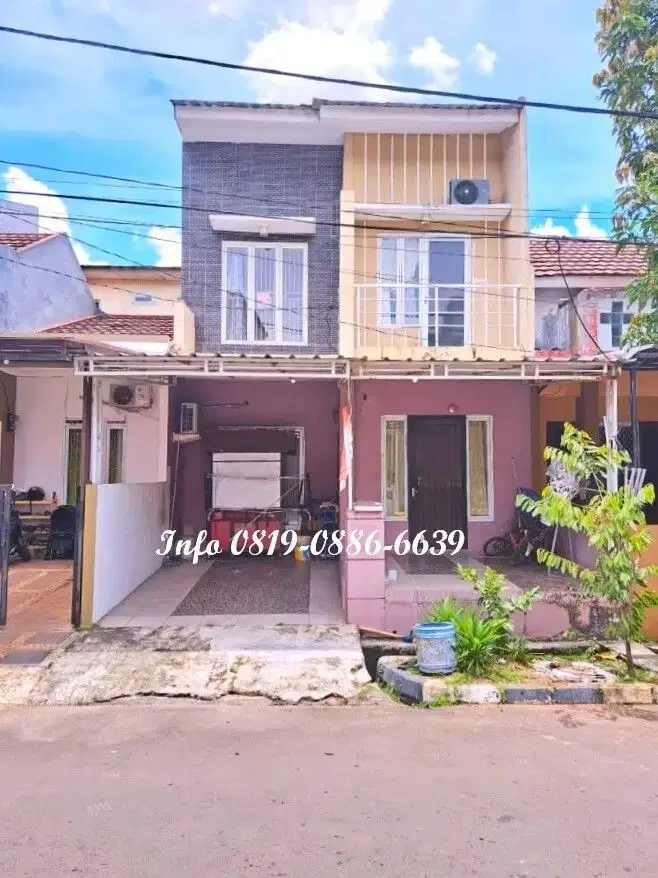 Rumah cluster jaya dekat pasar segar graha raya bintaro