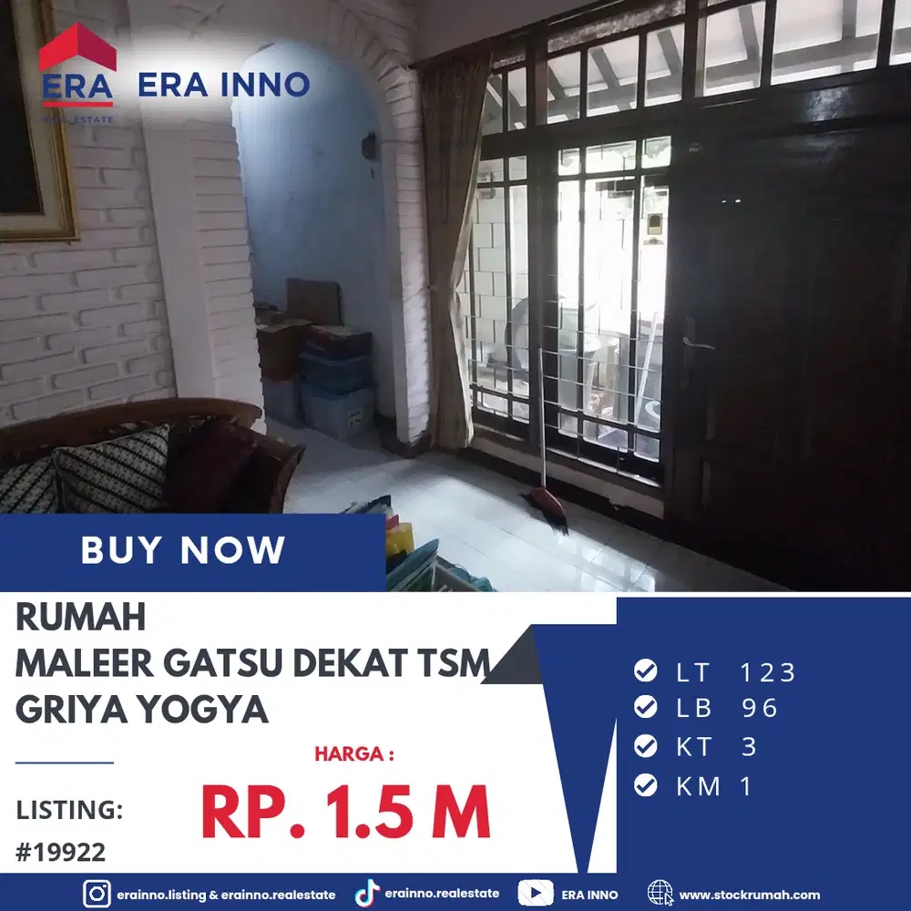 Rumah gatot subroto maleer bandung cocok buat kost-kostan  tsm yogya