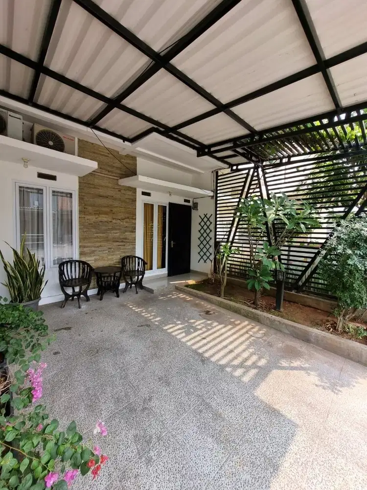 Rumah cluster larangan Tangerang dekat halteu busway puri beta