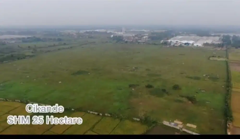 Kavling industry di cikande serang