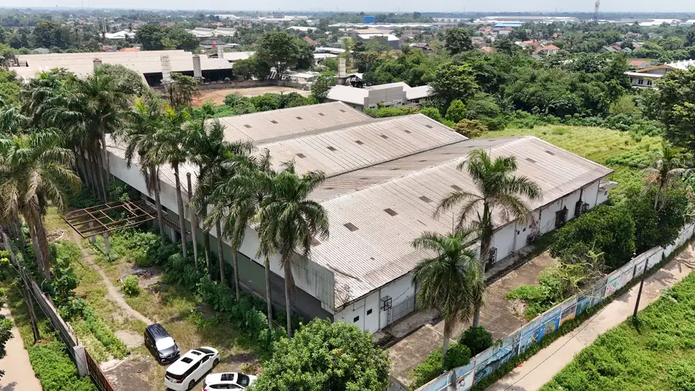 Dijual Cepat pabrik plus gudang lokasi legok banten