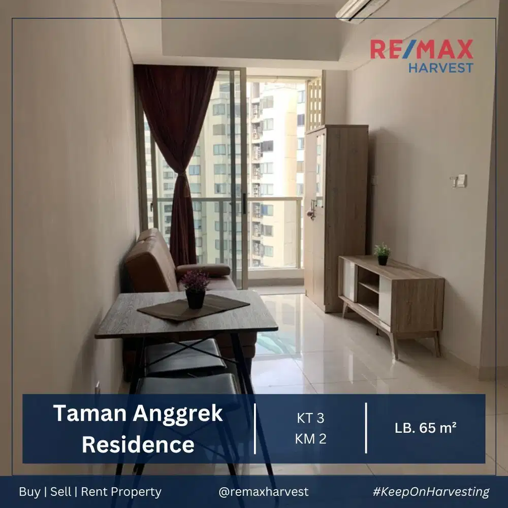 Dijual Sangat Murah Apartemen Taman Anggrek Residence Jakarta Barat