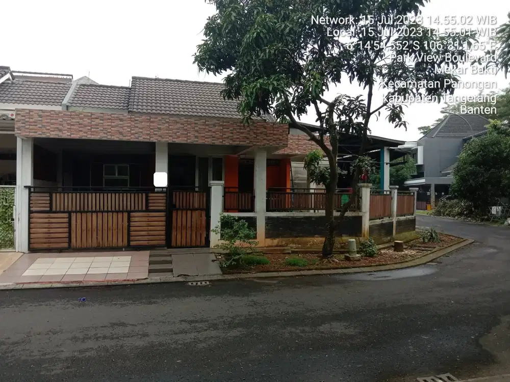 Dijual Rumah hook 1 Lantai Gudang Di park View Citra Raya Tangerang
