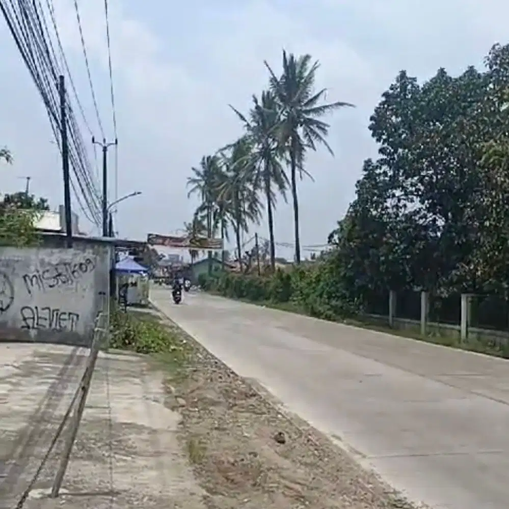 Dijual gudang 5 Milyar 1858 meter di pinggir jalan balaraja