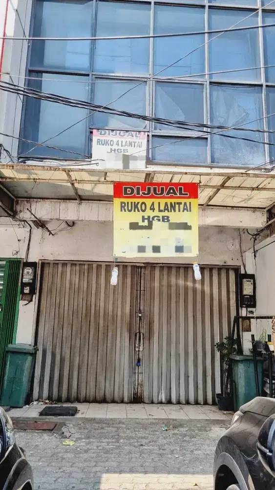 Dijual Ruko 4 Lantai sngat strategis di Rawamangun hrga dibwah pasaran