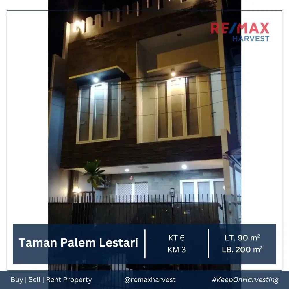 DIJUAL RUMAH BAGUS HARGA MURAH FULL FURNISHED TAMAN PALEM LESTARI