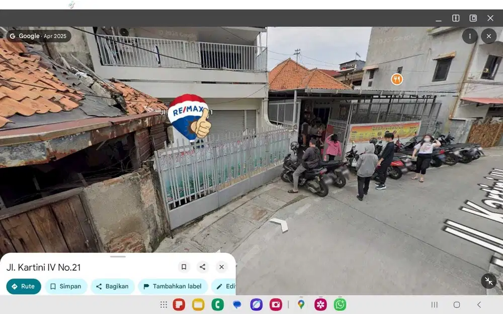 Rumah Lama Dijual Cepat di Sawah Besar, Jakarta Pusat