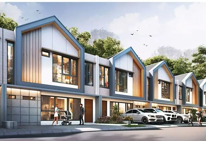 Brand New Rumah Lebar 8 Cluster Clover Modern Mansion Garden Rorotan