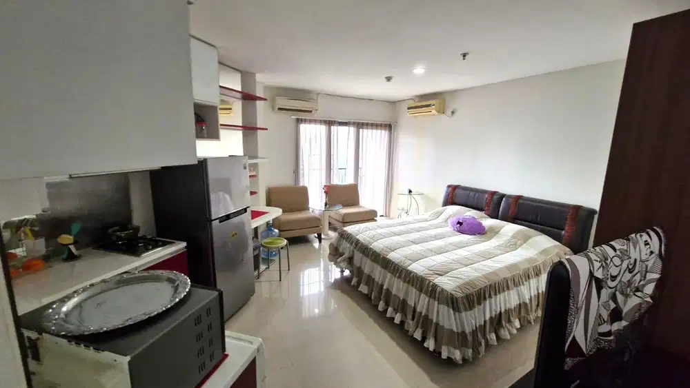 DIJUAL CEPAT APARTMENT TAMANSARI SEMANGGI TIPE STUDIO FULLY FURNISHED