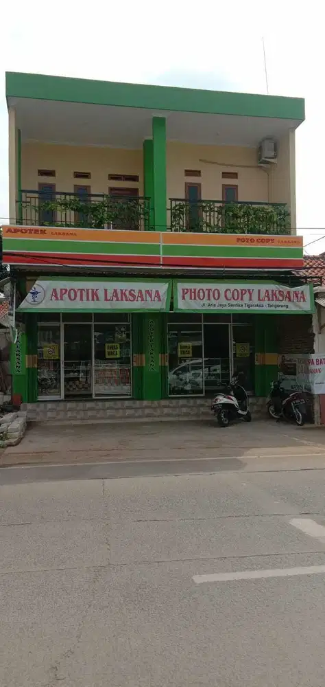 Ruko di jalan Raya Tigaraksa pasir nangka Tangerang Banten