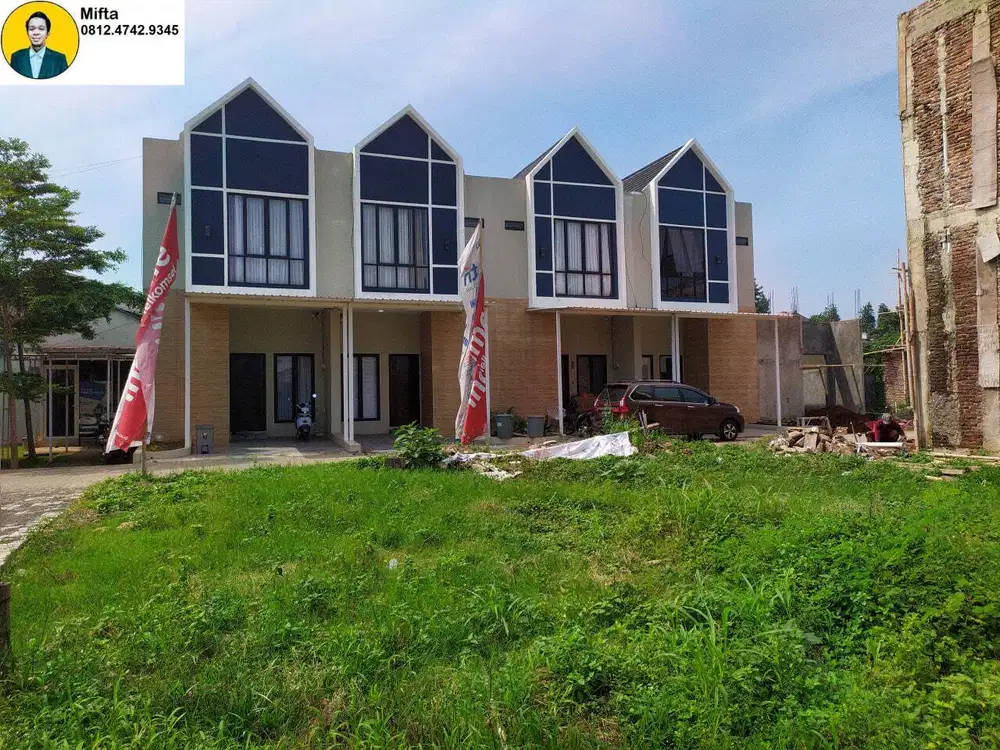 P80. Dijual Rumah 2 Lantai Scandinavian Design di Bintaro – Tanpa DP