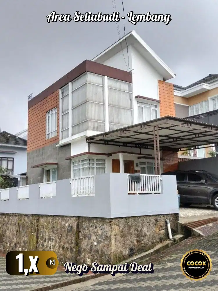 JUAL HUNIAN STRATEGIS DI PERUMAHAN PINGGIR JL KOLONEL MASTURI LEMBANG