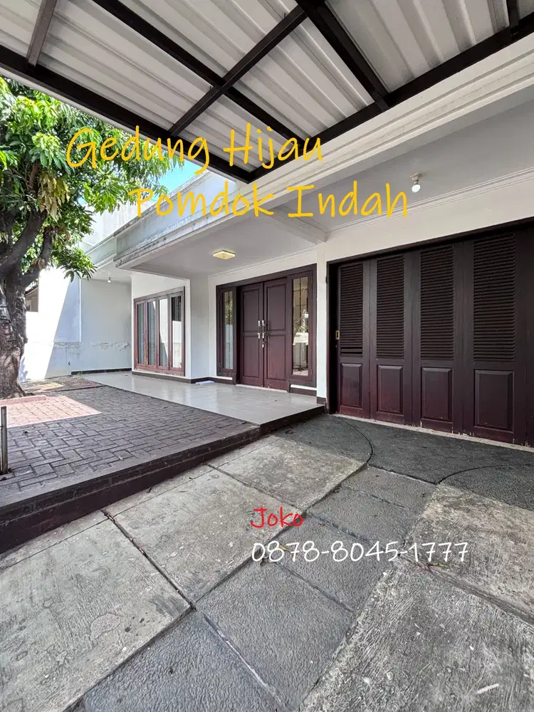 Rumah Bagus TERMURAH area Gedung Hijau, Pondok Indah, Jakarta Selatan