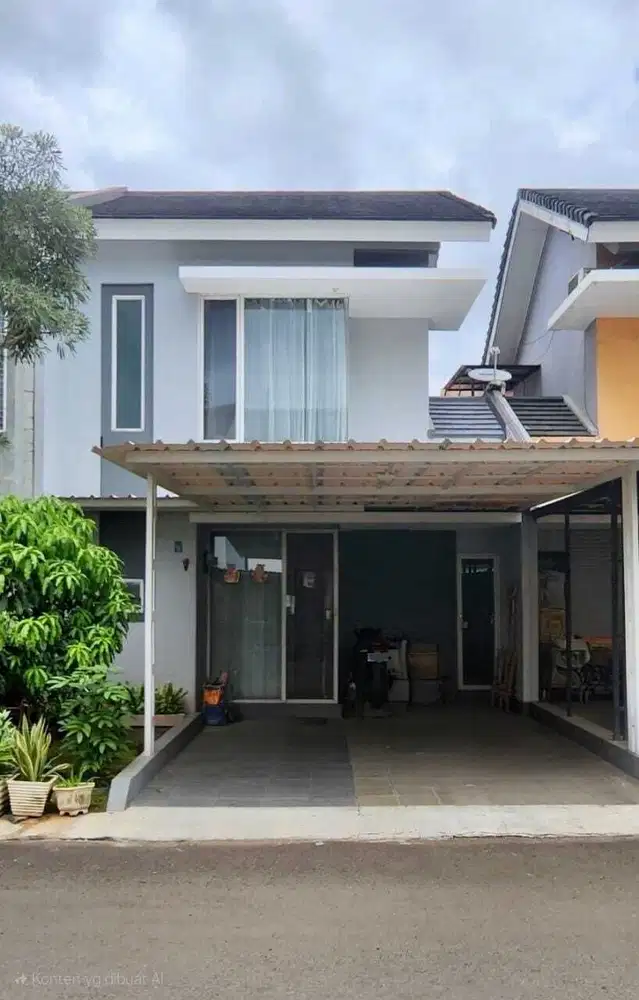 Rumah 2 Lantai Navarra Modernland Full Furnished Siap Huni