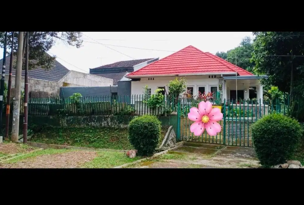 Jual Rumah Hook 775m Startegis di Taman Kencana Bogor