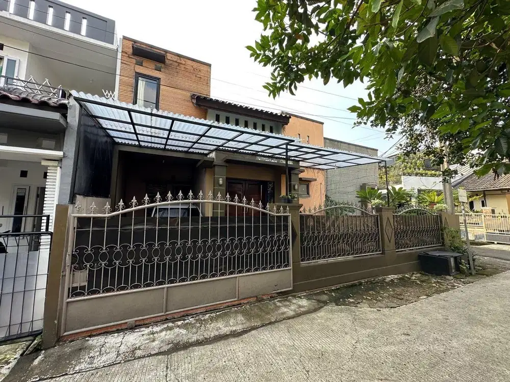 Rumah hook siap huni depan fasum indraprasta