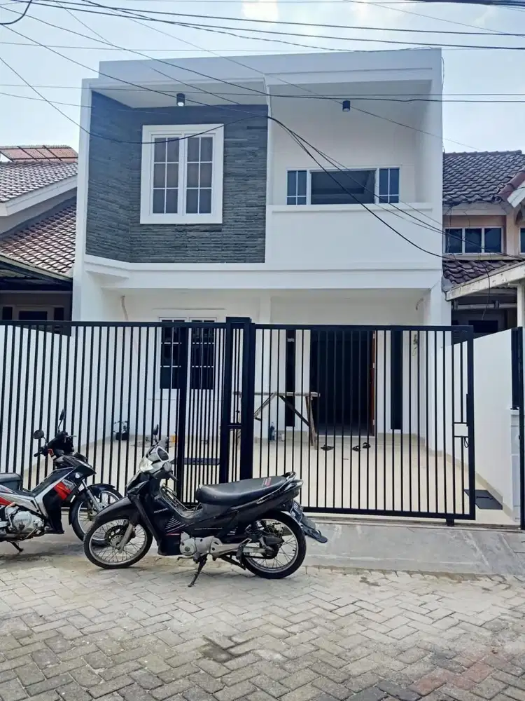 DIJUAL RUMAH FULL RENOVASI 2 LANTAI HARGA MURAH DI CITRA GARDEN 5