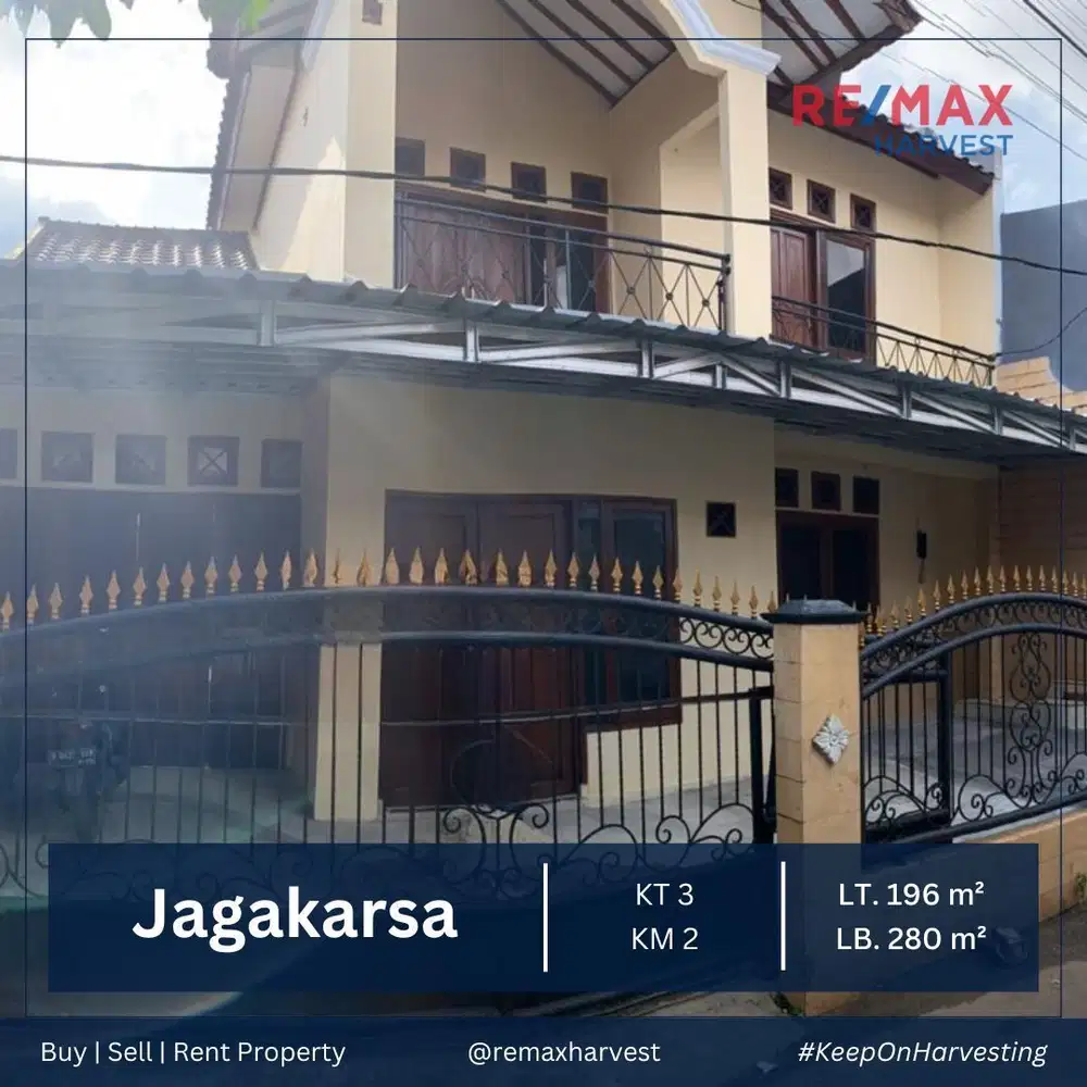 JUAL HARGA SANGAT MURAH RUMAH TINGGAL SIAP HUNI JAGAKARSA JKT SELATAN