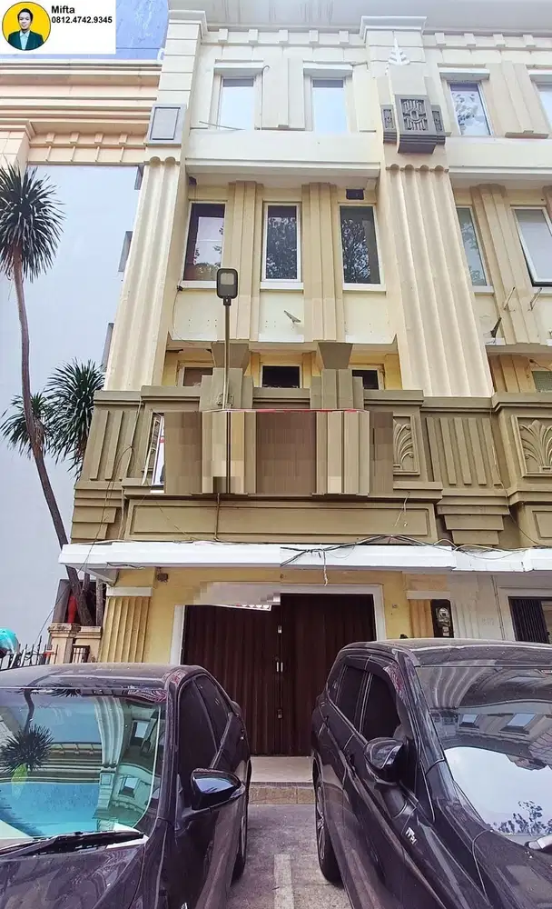 328 jual Ruko 4 Lantai Strategis di Boutique Kemayoran Jakarta Pusat
