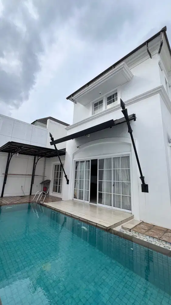 Disewa Cepat Rumah Siap Huni Ada Pool di De Maja De Park Bsd
