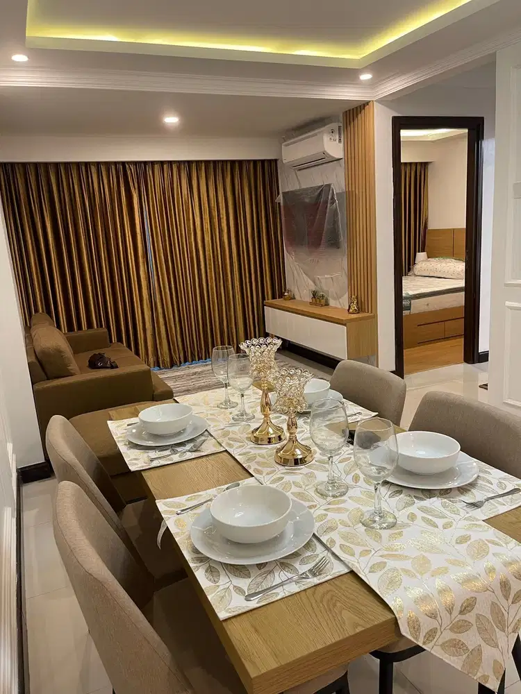 Jual cepat Apartement EL ROYALE furnish 2BR, Jl Merdeka Kota Bandung