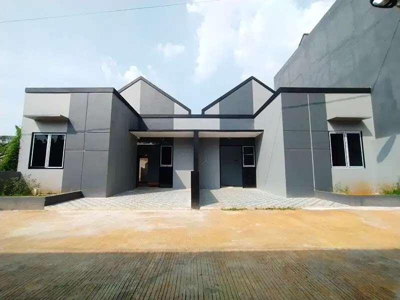 RUMAH MINIMALIS SIAP HUNI DALAM CLUSTER DI DEPOK DEKAT TOL, KPR DP 0