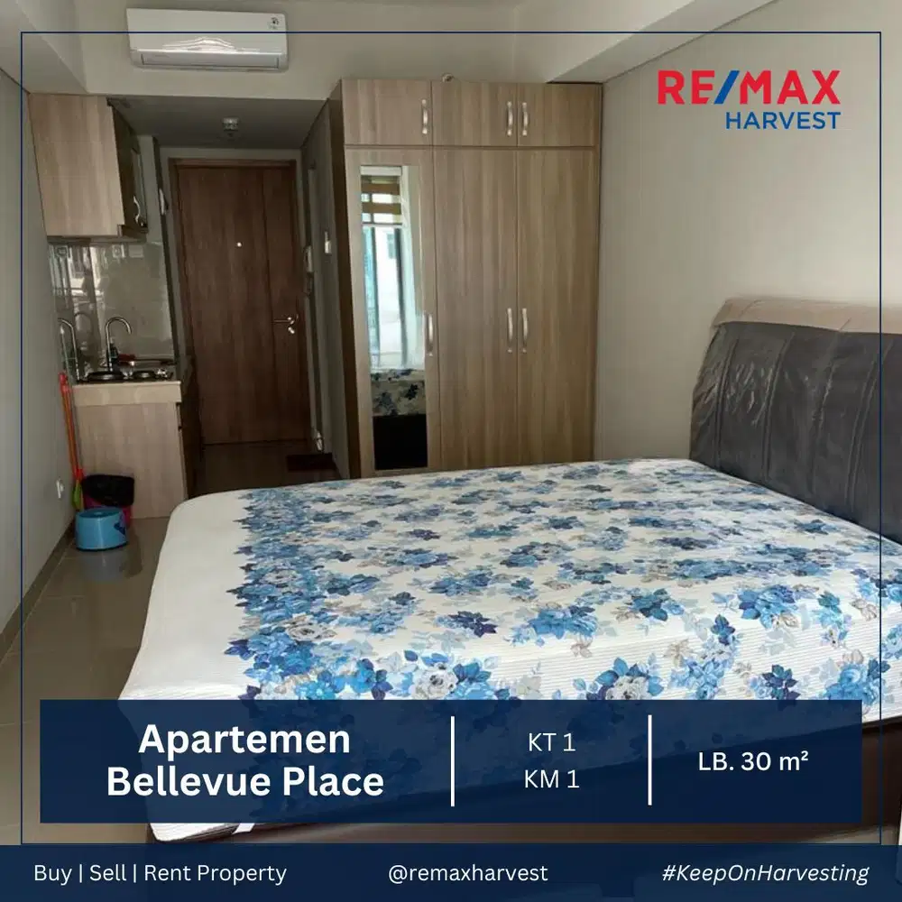 Dijual Cepat Apartemen Siap Huni, Belleveu Palace. Jkt Selatan