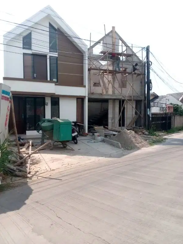 Rumah Pinggir Jalan Pamulang Tempat Tinggal dan Usaha Barang Langka
