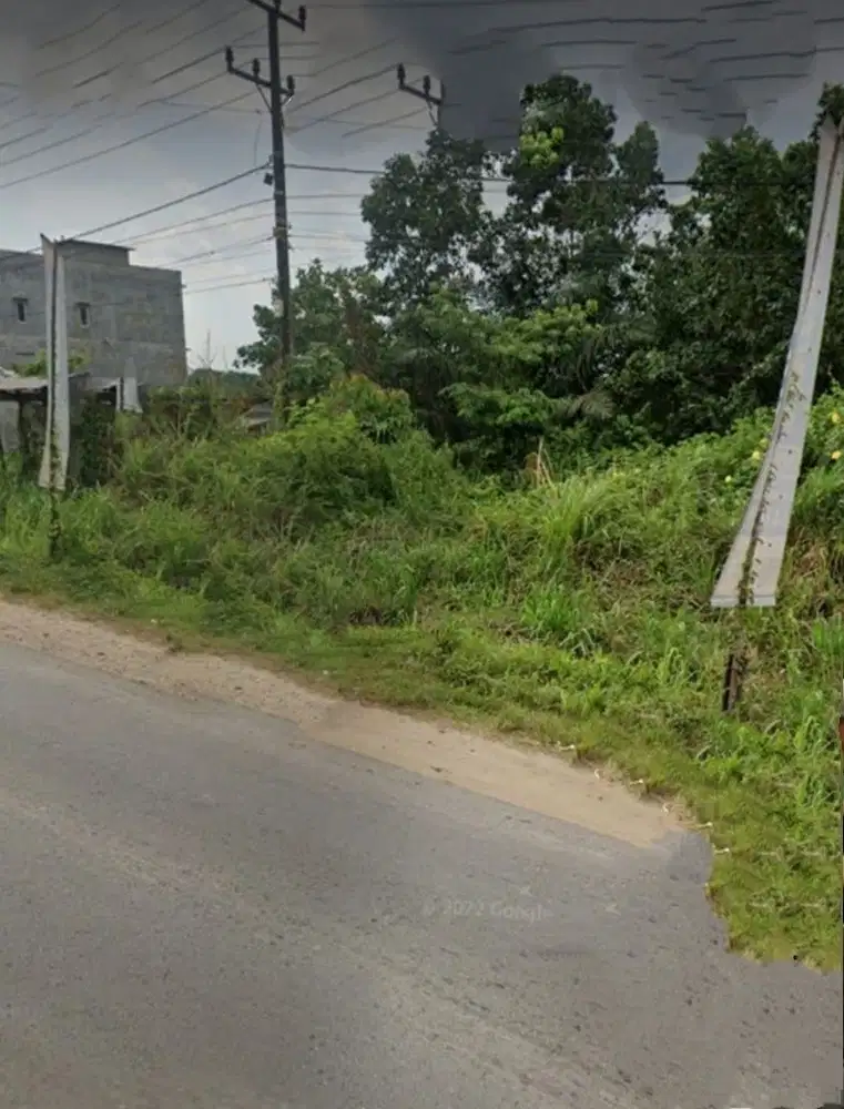 Kavling lintas sumatra mendalo jambi cocok dibangun ruko komersial