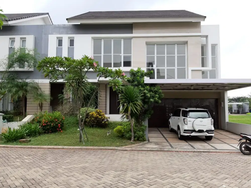 Rumah 2 Lantai Luas 14x20 Type 4+1KT Cluster Palm Spring JGC Jakarta Garden City