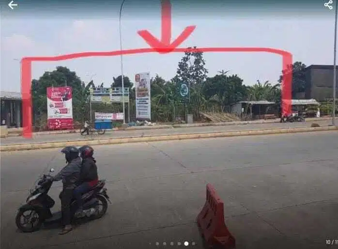 DIJUAL CEPAT TANAH SEGITIGA EMAS DI GANDUL