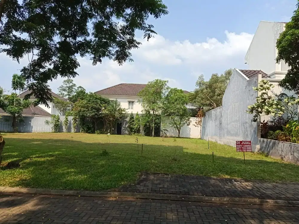 Dijual Tanah Kavling Foresta, Cluster Ultimo di BSD City, Tangerang