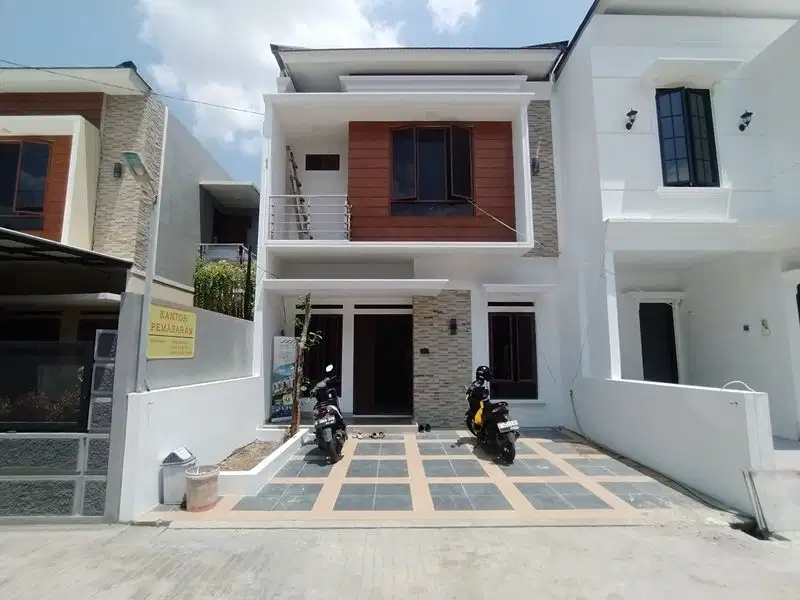 RUMAH MINIMALIS MURAH DI DEPOK DALAM PERUMAHAN, DEKAT STASIUN DEPOK