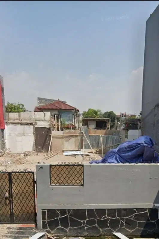 kavling murah di sunter  agung barat jalan lebar