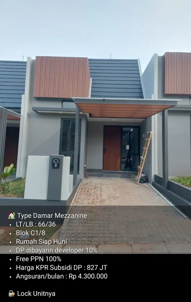 Siap Huni Dekat Stasiun Rawabuntu dan Toll BSD by Cendana Residence 2