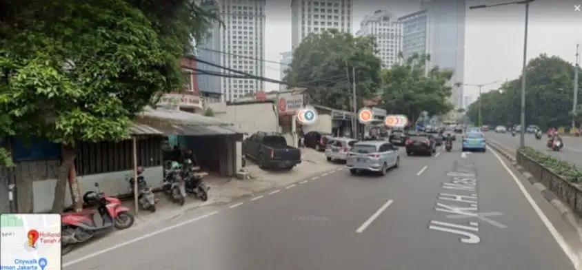 Jual Tanah Komersial Karet Tengsin Jl KH Mas Mansyur Jakarta Pusat